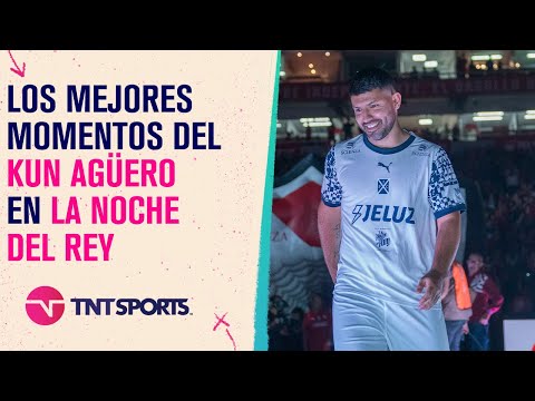 Volvió el Kun y salió lesionado: lo mejor de Sergio Agüero en La Noche del Rey de Independiente