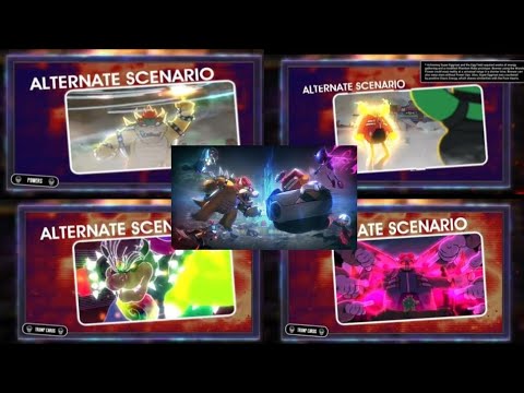Death Battle: All Alternate Scenarios from Bowser VS Eggman