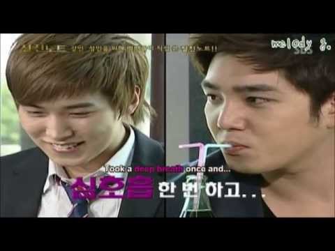 Super Junior's Funny Moment with Kangin & Sungmin (Eng/Esp)