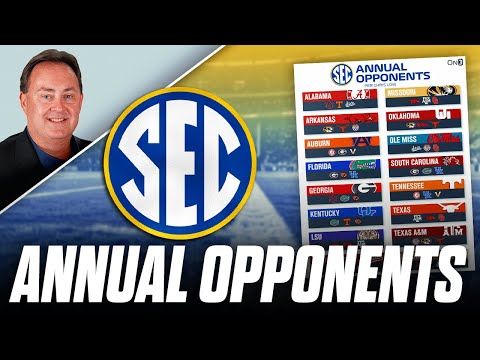SEC's ANNUAL OPPONENTS starting in 2026 | Chris Low's Latest