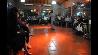 Julieta Qüesta y Raúl Choque bailan en Villa Dolores 2012 -Siete Palabras -Carlos Di Sarli