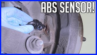 How to Replace ABS Wheel Speed Sensor Video 