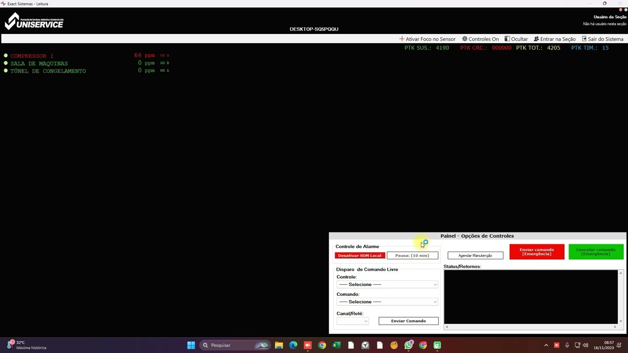 01 Treinamento Leitura Exact GasDetect - Detector de Amônia