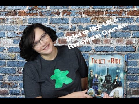 Ticket to Ride Map Collection 5 (UK and PA) Overview