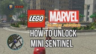 How to Unlock Mini Sentinel - LEGO Marvel Super Heroes