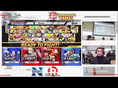 Zombe & Dylanator (Mario/Sonic) vs Erow & Papi (Corrin/Diddy) Part 2 - RSC Weeklies