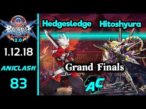 AniClash 83 - Hedgesledge (Ragna) vs Hitoshyura (Lambda) Grand Finals - BBCF 2