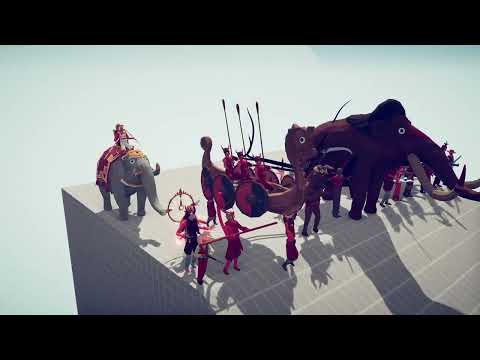 BOSS UNITS TEAM vs HWACHA TEAM - Totally Accurate Battle Simulator TABS