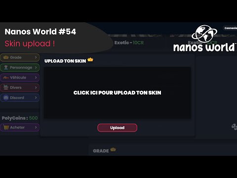 Nanos World #54 - Skin Upload 🔫