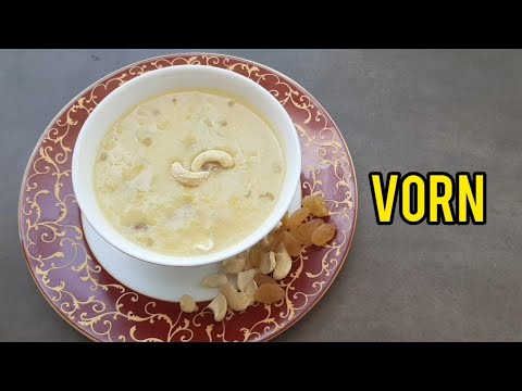 Vorn | Moong dal paaysam | Monti fest Mangalorean traditional harvest feast sweet | My Simple Dishes