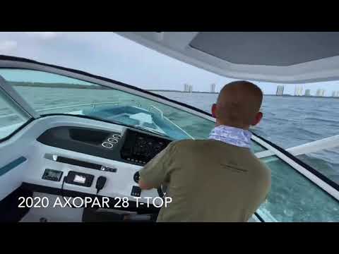 2020 Axopar 28 Sea Trial