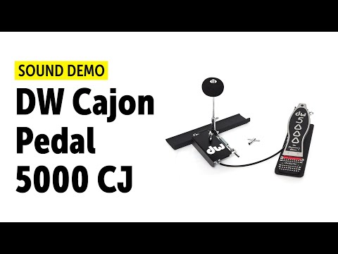 DW Cajon Pedal 5000 CJ Demo (no talking)