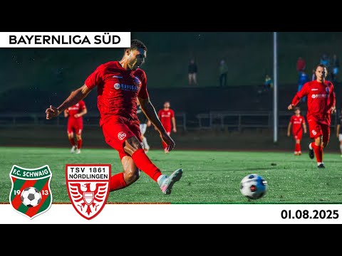 FC Schwaig vs. TSV 1861 Nördlingen // Bayernliga Süd