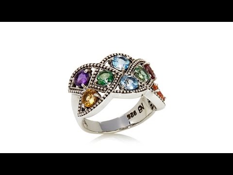 NButlerMultigemBraidedBandRing