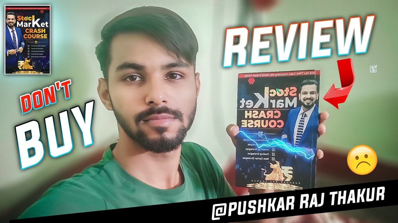 Stock Market Crash Course Book Review | ‎@PushkarRajThakurOfficial  Book Review #sharemarketbooks