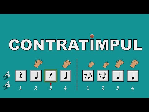 Contratimpul - pe Timp si jumătate de timp - Educație muzicală / Teorie muzicală