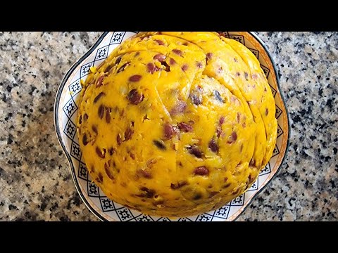 How to make delicious Cameroonian vegan mash potatoes and beans / pomme pile Camerounaise