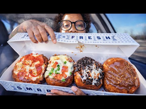 Savory vs Sweet Donuts… This Got Messy 