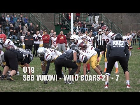U19 SBB Vukovi - Kragujevac Wild Boars 21-7