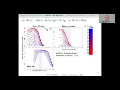 Predicting the variation of selection along climatic gradients | Julie Gauzere