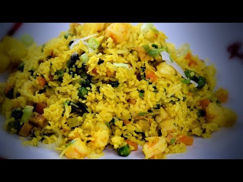 Chinese Special Fried Rice (Chinese Style Cooking Recipe) Video