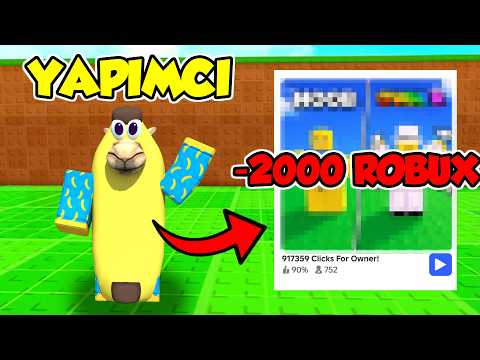 2000 ROBUX VERİP OYUNUN SAHİBİ OLMAK!?