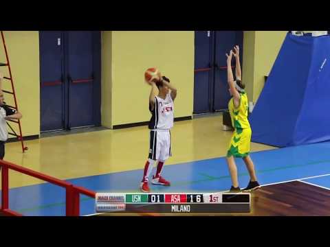 ASA CINISELLO vs USSA NOVA - Under 15 Qualificazione 2017