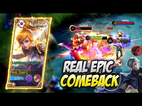 FANNY VS TOP 1 PRO AAMON‼️ | INTENSE EPIC COMEBACK MATCH AGAINST PRO AAMON❗️🔥 - MOBILE LEGENDS
