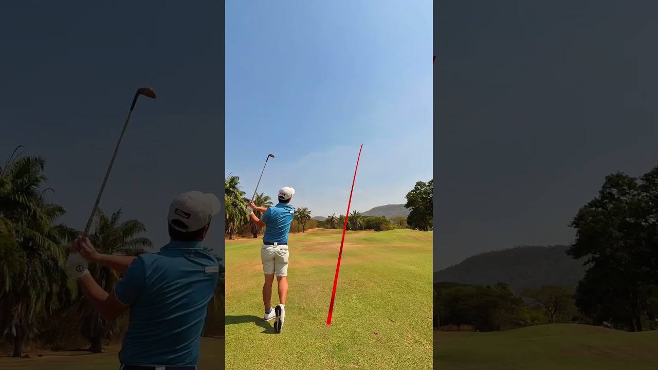 右ドックレック。みなさんはドライバー持ちますか？