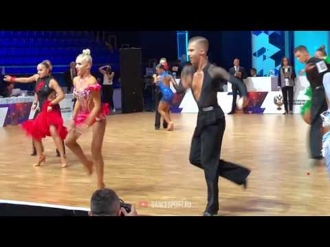 Anton Kireyeu - Elina Viadzenikava BLR | Jive | World Latin Championship 2019 | Moscow
