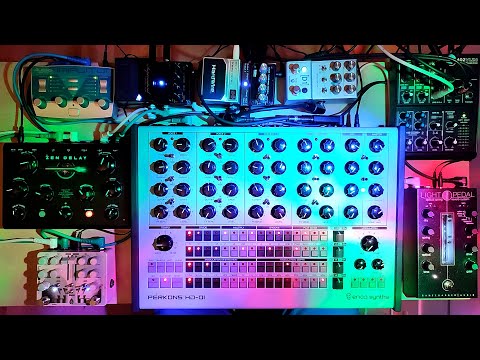 After The Storm | Perkons HD-01 + FX Pedals | Melodic Ambient Jam | erica synths