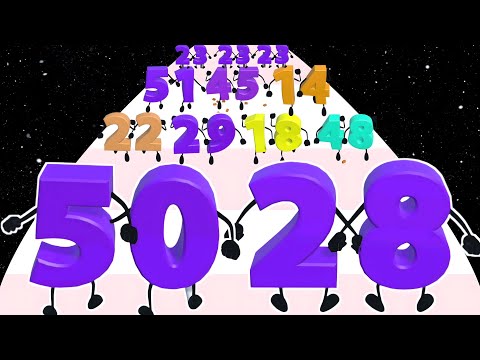 Scale Number Runner - Big Numbers (NOOB to PRO to HACKER)