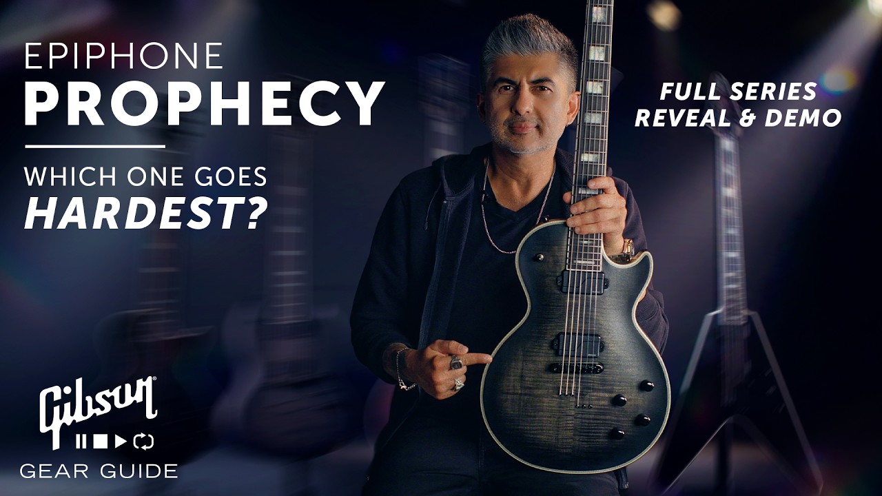 New Epiphone Prophecy guitars: What&rsquo;s changed and how do they sound? - YouTube