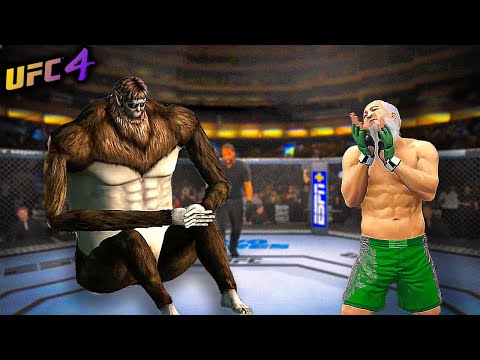 Beastlike Titan vs. Old Bruce Lee - EA Sports UFC 4 Rematch