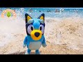BLUEY At The Beach Fun And Safety For Kids ️ Pretend Play With Bluey Toys Bunya Toy Town