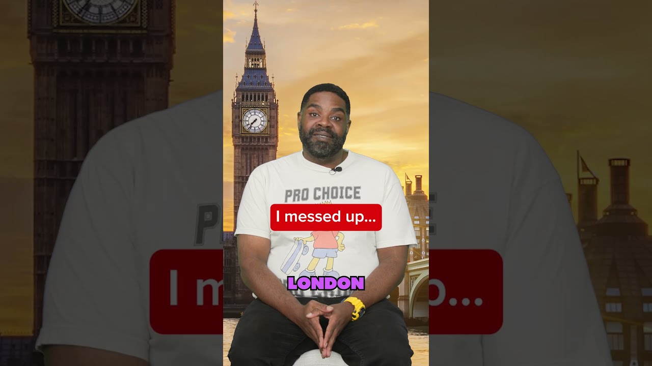 My apologies to the people of London. I will right my wrongs if you come see me next weekend 🙏