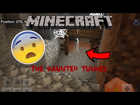 TheBTG - THE HAUNTED TUNNEL HORROR MAP! - MINECRAFT HORROR MAP - MCPE - DOWNLOAD LINK IN THE DESCRIPTION!