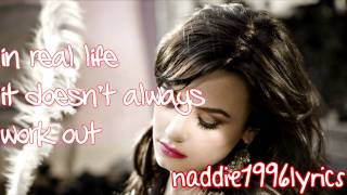 Demi Lovato - In Real Life (Lyrics Video) HD