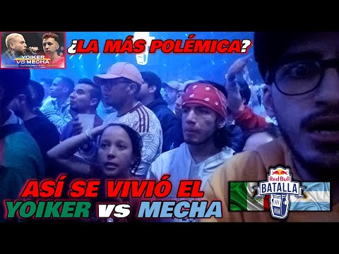😬COLOMBIANOS REACCIONAN desde el PÚBLICO a YOIKER vs MECHA - ¿TONGO? [RED BULL INTERNACIONAL 2023]🔴