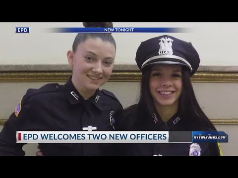 Elmira Police Department welcomes two new officers