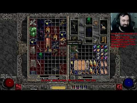 Speed Slam Session #4 - Day 9 100+ GG Items! - HC PD2 S7 Teeth Necro Live Server!