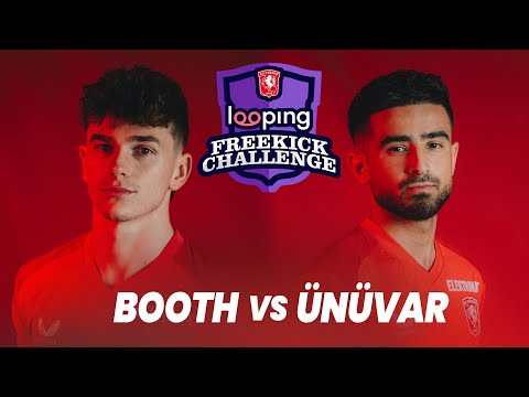 "Ik hou van risico's nemen, dat brengt je verder" | Booth vs Ünüvar | Looping Free Kick Challenge #6