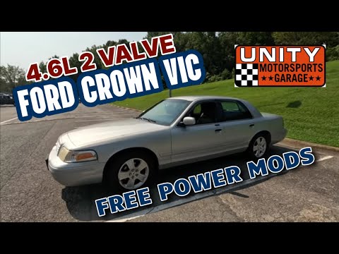 FREE POWER MODS TESTED on the Ford Crown VIC LX SPORT 4.6L 2 Valve!!! @latemodelrestoration