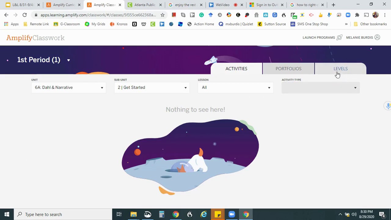 Differentiating In Amplify (Solo Work)