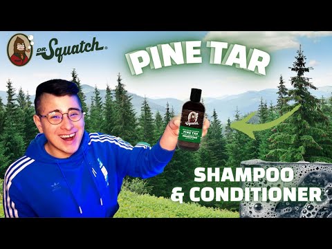 🔥*NEW* Pine Tar Shampoo & Conditioner🔥- Dr. Squatch...