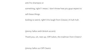 Jimmy Fallon   Troll Doll Celebrities Şarkı Sözü