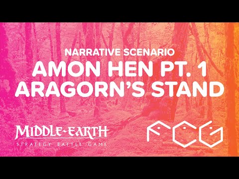 Middle Earth SBG - Amon Hen Part 1- Aragorn's Stand (Narrative Scenario)