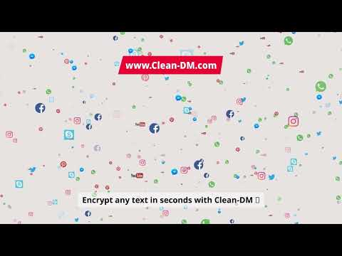 Clean-DM Secure MSG Encryption