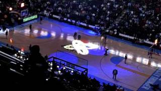 Matt Giraud Sings "Let's Get it On" at Thunder game!