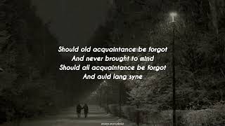 Lea Michele - Auld Lang Syne (lyrics) From the New Year&#39;s Eve
